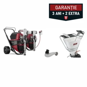 Pachet Pompa airless Titan PowrBeast 7700E CART 230V 6l/min+Container 100l/role descarcare/conector