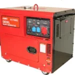 Generator de curent diesel SENCI SCD7500Q-3 trifazat AVR 4,8 kW insonorizat