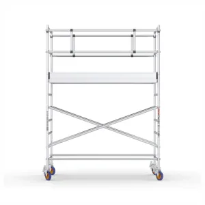 ProTUBE L4 Schela mobila profesionala din aluminiu H lucru 4,1m | Travandi.ro