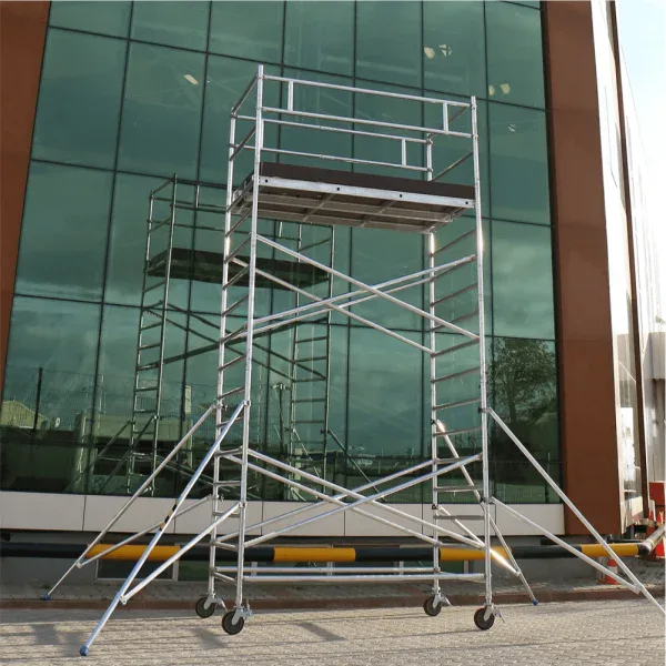 ProTUBE L4 Schela mobila profesionala din aluminiu H lucru 4,1m - Image 4