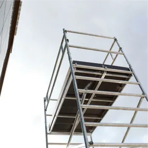 ProTUBE L4 Schela mobila profesionala din aluminiu H lucru 4,1m | Travandi.ro