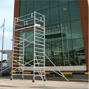 ProTUBE L4 Schela mobila profesionala din aluminiu H lucru 4,1m | Travandi.ro