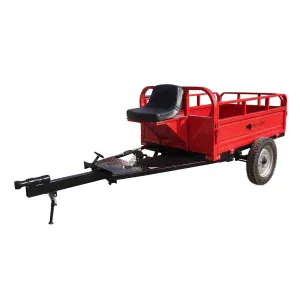 Remorca motocultor BISONTE Agro Garden BTA-600R, capacitate 600 kg, dimensiuni 1400 x 100 x 500 mm | Travandi.ro