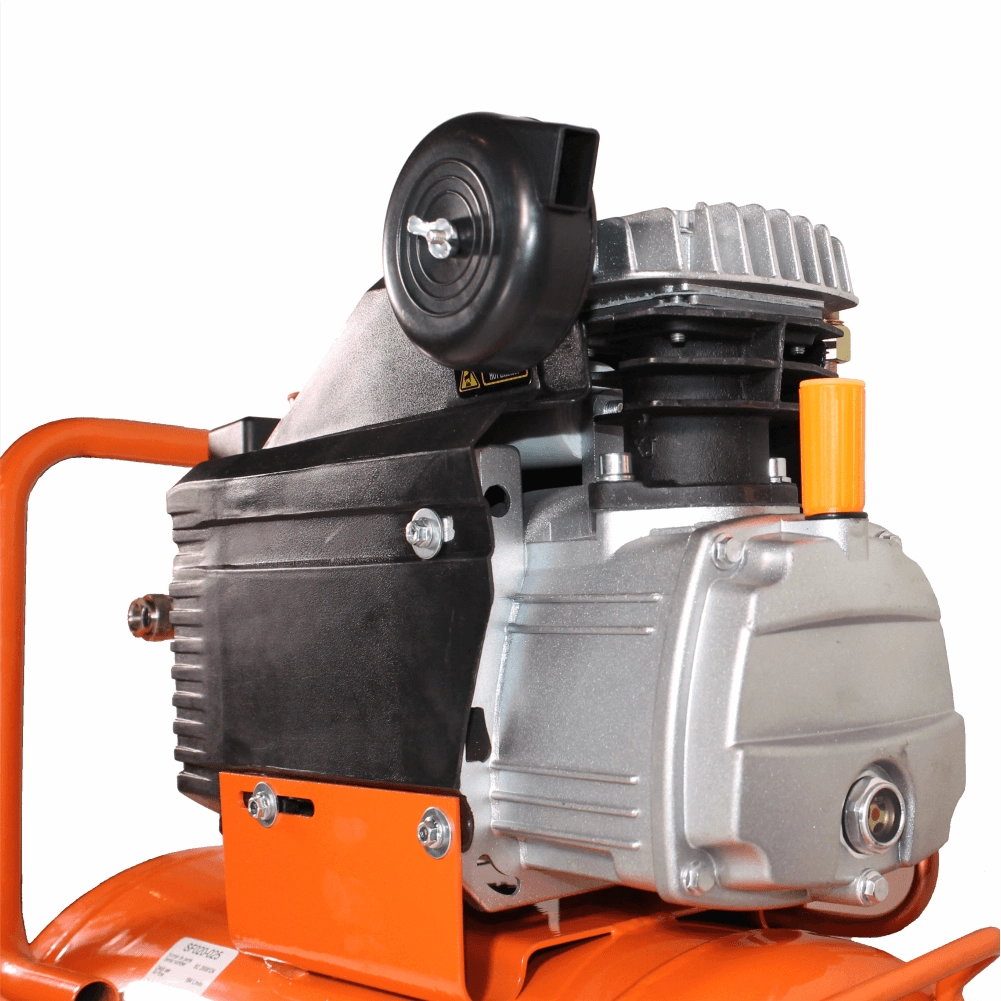 Compresor de aer cu piston BISONTE SF020-025 cu ulei 230V 2,0 cp, debit aer 187 l/min presiune 8 bar 4 Compresor de aer cu piston BISONTE SF020-025 cu ulei 230V 2,0 cp, debit aer 187 l/min presiune 8 bar - Image 4