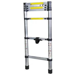 Scara telescopica aluminiu BISONTE STR1020 7 trepte,inaltime maxima 2.0 m | Travandi.ro