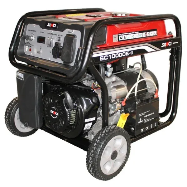 Generator de curent benzina SENCI SC10000E TOP monofazat AVR 8,5 kW pornire electrica