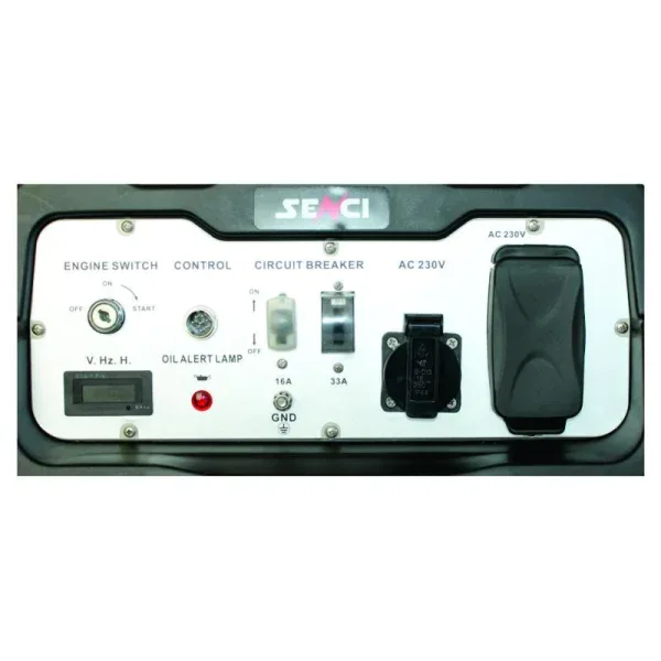Generator de curent benzina SENCI SC10000E-ATS TOP monofazat AVR 8,5 kW pornire electrica ATS inclus - Image 4