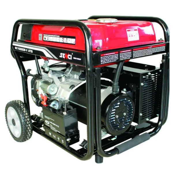 Generator de curent benzina SENCI SC10000E-ATS TOP monofazat AVR 8,5 kW pornire electrica ATS inclus - Image 6