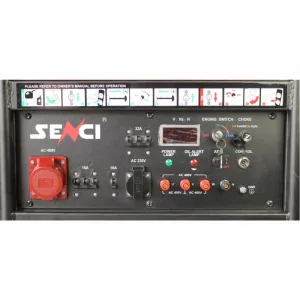 Generator de curent benzina SENCI SC15000TE EVO-ATS trifazat AVR 13 kW pornire electrica ATS inclus | Travandi.ro