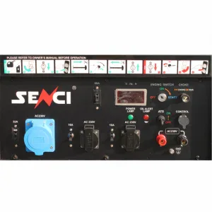Generator de curent benzina SENCI SC18000 EVO monofazat AVR 17 kW pornire electrica | Travandi.ro