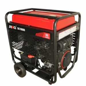 Generator de curent benzina SENCI SC18000 EVO monofazat AVR 17 kW pornire electrica