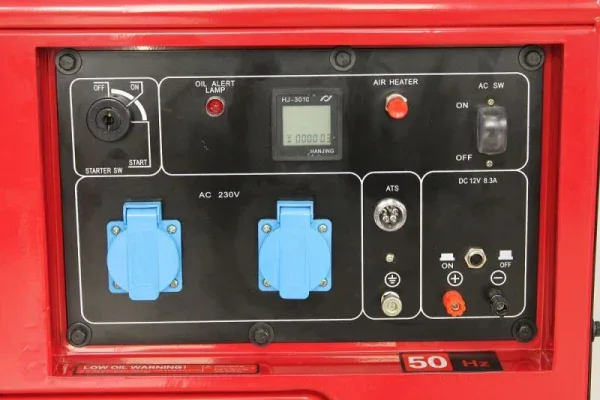 Generator de curent diesel SENCI SCD7500Q ATS monofazat AVR 6 kW pornire electrica ATS inclus - Image 7