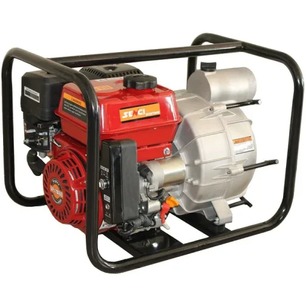 Motopompa ape murdare SENCI SCWT-80E diametru 3″ debit 58 mc/h pornire electrica - Image 2