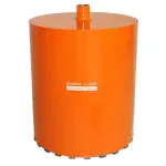 Carota Bisonte 350 x 400 mm diamantat-sudat, prindere UNC 1 1/4″