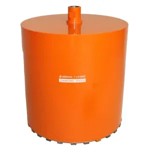 Carota Bisonte 400 x 400 mm diamantat-sudat, prindere UNC 1 1/4″