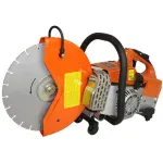 Masina de debitat BISONTE MD350 motor 4 cp, cutie transport, disc Ø 350 mm inclus