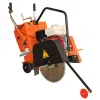 Masina de taiat asfalt/beton BISONTE MTA400H Honda GX200 5,8 cp disc Ø 400 mm optional