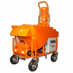 Masina de tencuit Bisonte PCS-K4 380V debit 6-40 l/min materiale preamestecate | Travandi.ro