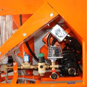 Masina de tencuit Bisonte PCS-K4 380V debit 6-40 l/min materiale preamestecate | Travandi.ro