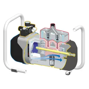 Pompa airless Wagner Cobra 40-10 AirCoat Spraypack 230V debit 2 l/min | Travandi.ro