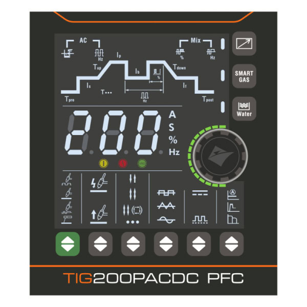 Aparat De Sudura Tig Ac/dc Industrial Jasic Evo20 Tig 200p Ac/dc Pfc (e2s22) - Image 4