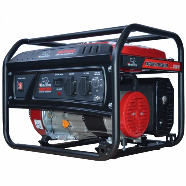 Generator de curent benzina BISONTE SK2500 monofazat AVR 2,2 kW - Image 3