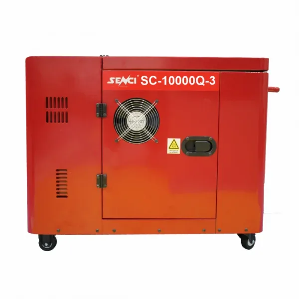 Generator de curent diesel SENCI SC10000Q-3 trifazat AVR 8 kW insonorizat - Image 2