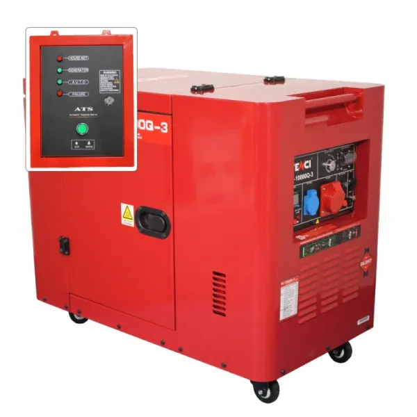 Generator de curent diesel SENCI SC10000Q-3 trifazat AVR 8 kW insonorizat