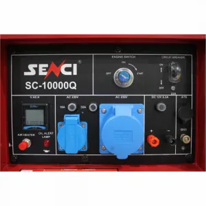 Generator de curent diesel SENCI SC10000Q monofazat AVR 8 kW insonorizat | Travandi.ro
