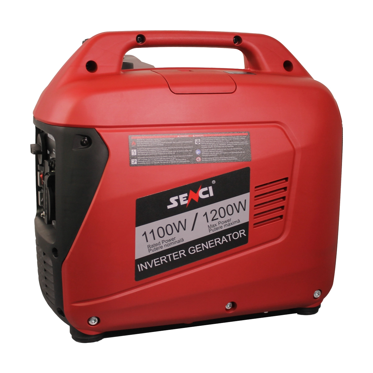 Generator de curent benzina SENCI SC-1400i monofazat invertor AVR 1,2 kW insonorizat 3 Generator de curent benzina SENCI SC-1400i monofazat invertor AVR 1,2 kW insonorizat - Image 3