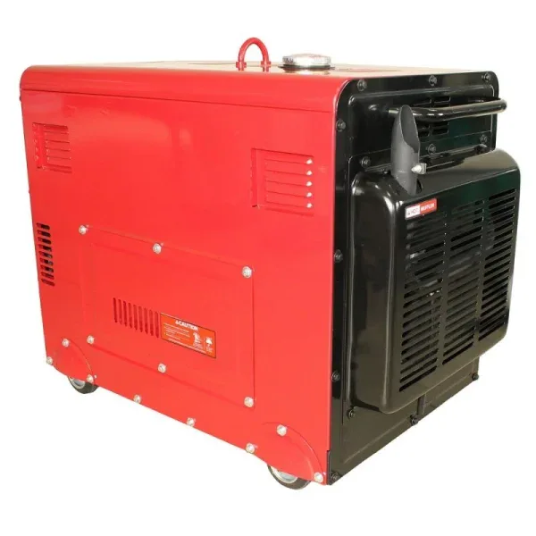 Generator de curent diesel SENCI SCD7500Q monofazat AVR 6 kW insonorizat - Image 3
