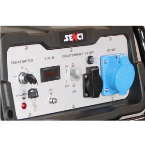 Generator de curent benzina SENCI SC8000E monofazat AVR 7 kW pornire electrica | Travandi.ro