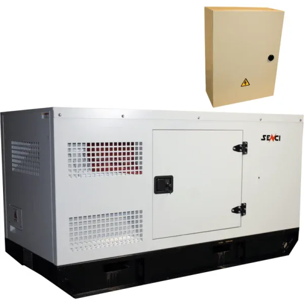 Generator de curent diesel SENCI SCDE187i-YCS trifazat AVR 150 kW ATS inclus