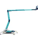 Nacela cu senile tip spider IMER ACCESS IM R23 DA LITHIUM H lucru 22.9 m sarcina maxima 230 kg
