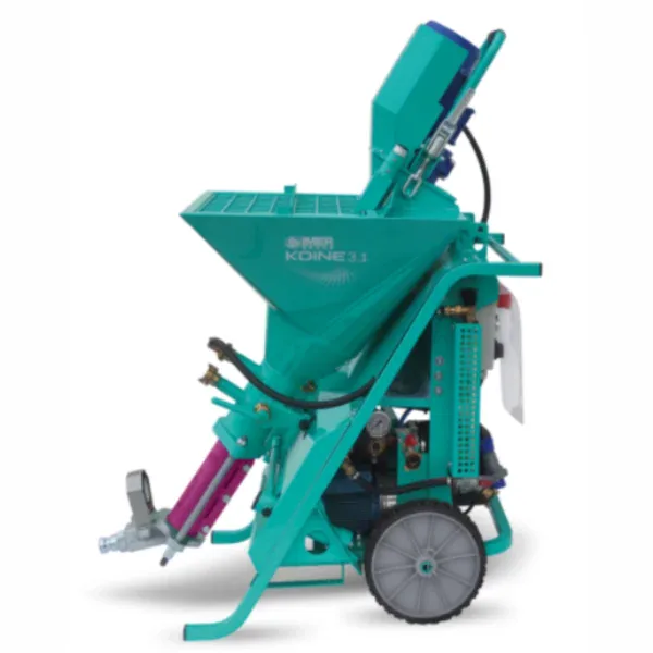 Masina de tencuit Imer Koine 3.1 230V debit 2-17 l/min materiale preamestecate - Image 4