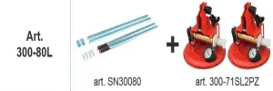 Sistem cu ventuze MONTOLIT SUPERLIFT 300-80L | Travandi.ro