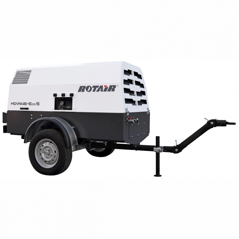 Motocompresor ROTAIR MDVN 46 ECO5 presiune 7 bar debit 4500 l/min motor Kohler 49 cp 1 Motocompresor ROTAIR MDVN 46 ECO5 presiune 7 bar debit 4500 l/min motor Kohler 49 cp