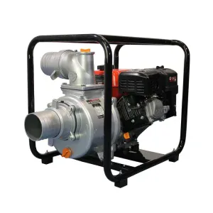 Motopompa ape semicurate BISONTE BTA-MP100 diametru 100 mm debit 80 mc/h | Travandi.ro