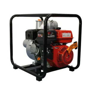 Motopompa ape semicurate BISONTE BTA-MP100 diametru 100 mm debit 80 mc/h | Travandi.ro