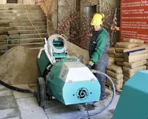 Pompa de sapa Imer MOVER 190 E B EVO 230V 2.2 Kw cu bena de incarcare (include furtunuril) | Travandi.ro