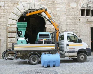 Pompa de sapa Imer MOVER 190 E B EVO 230V 2.2 Kw cu bena de incarcare (include furtunuril) | Travandi.ro