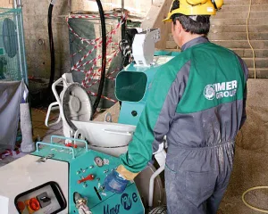 Pompa de sapa Imer MOVER 190 E B EVO 230V 2.2 Kw cu bena de incarcare (include furtunuril) | Travandi.ro