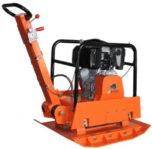 Placa compactoare reversibila BISONTE PCR255H 255 kg motor Honda GX270 8,5 cp | Travandi.ro