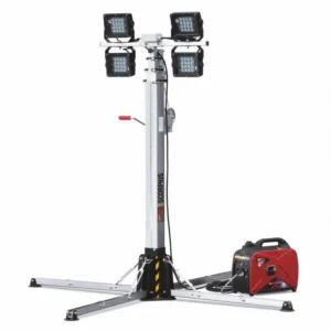 Turn de lumina GENMAC Scorpius TM7 4 x 75 W LED 36900 lumeni, cu baza fixa