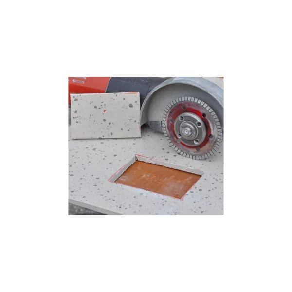 Disc Montolit TCS85  Red Line pentru gresie portelanata/ceramica Ø 85 mm M22.2 - Image 3