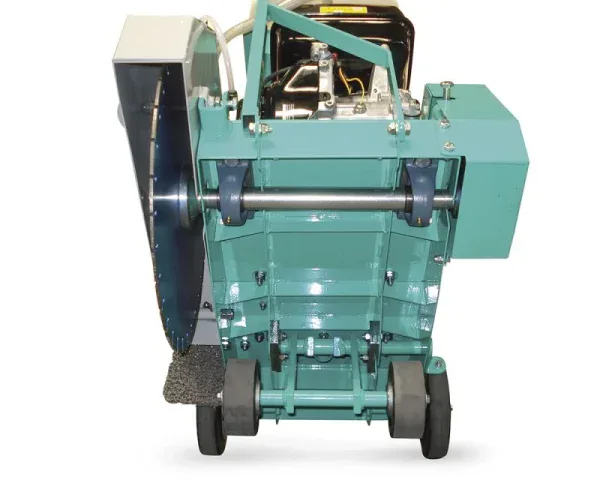 Masina de taiat asfalt/beton IMER TERRA 450 motor diesel YanmarL100 9,9 cp disc Ø 450 mm inclus - Image 5