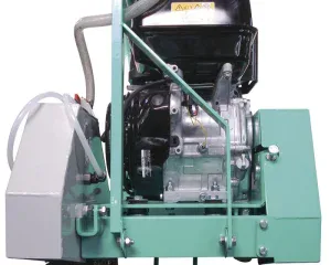 Masina de taiat asfalt/beton IMER TERRA 450 motor diesel YanmarL100 9,9 cp disc Ø 450 mm inclus | Travandi.ro