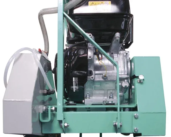 Masina de taiat asfalt/beton IMER TERRA 450 motor diesel YanmarL100 9,9 cp disc Ø 450 mm inclus - Image 7
