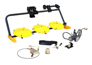 ProGARDEN Cositoare frontala rotativa cu 3 discuri pentru minitractoare Campo T18 G2, G2.1 4 ProGARDEN Cositoare frontala rotativa cu 3 discuri pentru minitractoare Campo T18 G2, G2.1 | Travandi.ro