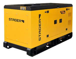 Generator de curent diesel STAGER YDY35S3 trifazat 29kW pornire electrica ATS optional | Travandi.ro